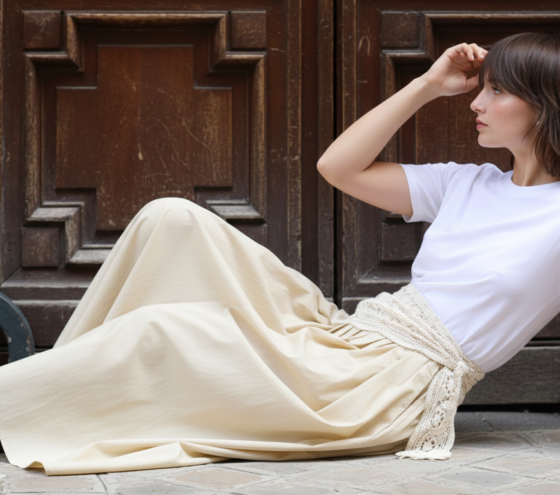 Prêt-à-porter féminin : pourquoi la jupe longue est devenue la pièce centrale du style chic parisien